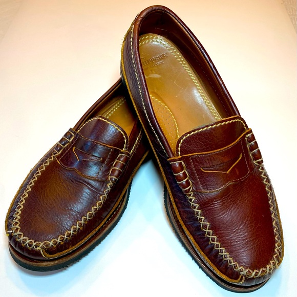 Chippewa Brown Bison Loafers Men’s Size 11.5 D - Picture 1 of 9